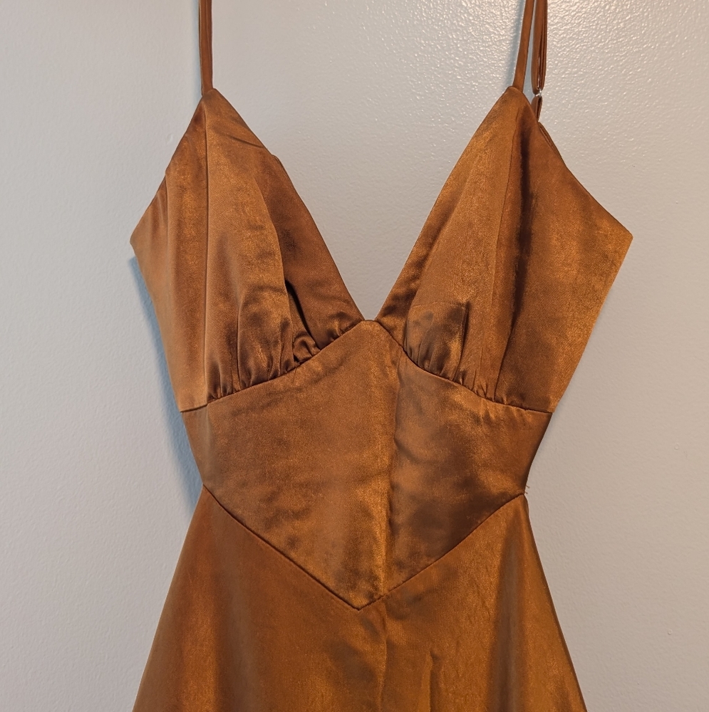 Maxi Dress Orange/Rust - Picture 4 of 5